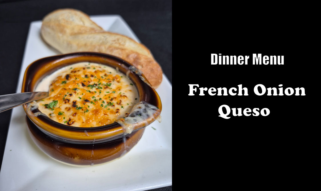 French Onion Queso